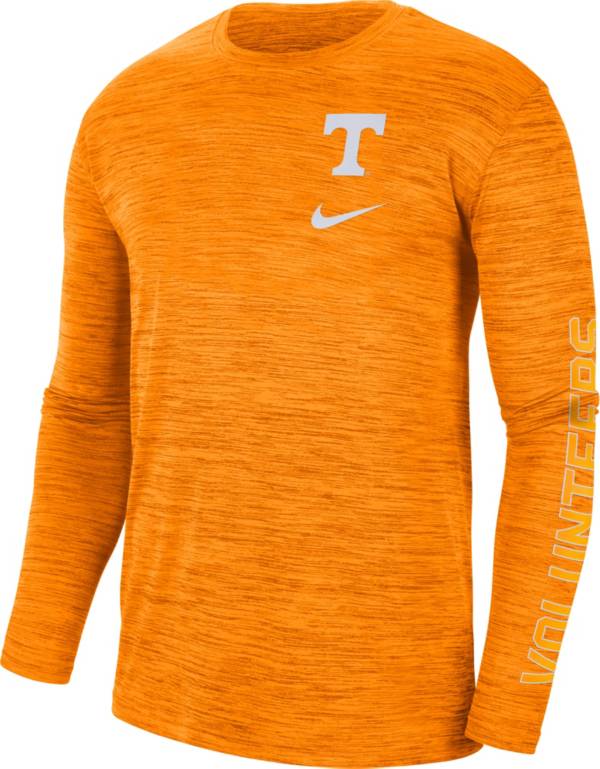 Nike Men's Tennessee Volunteers Tennessee Orange Dri-FIT Velocity Graphic Long Sleeve T-Shirt product image