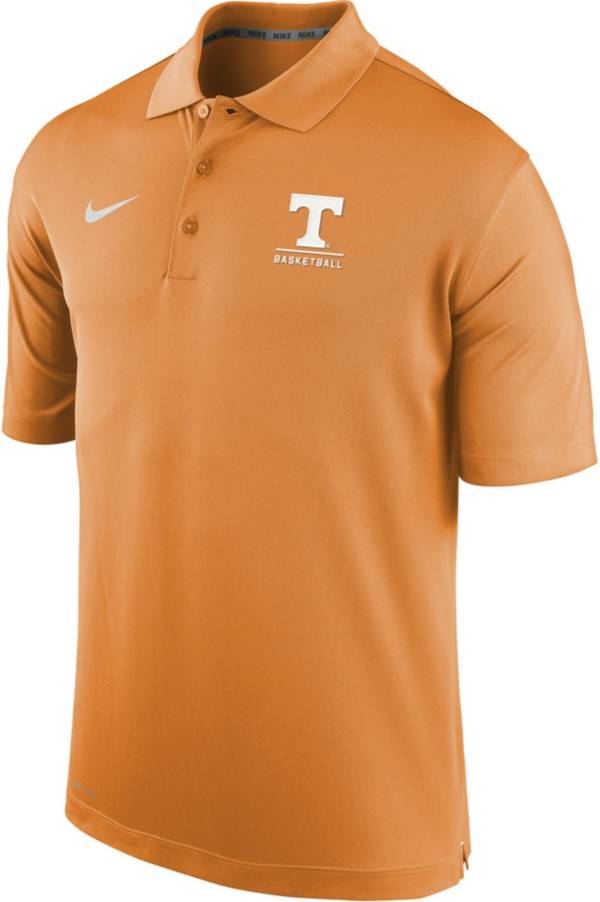 Nike Men's Tennessee Volunteers Tennessee Orange Basketball Varsity Polo