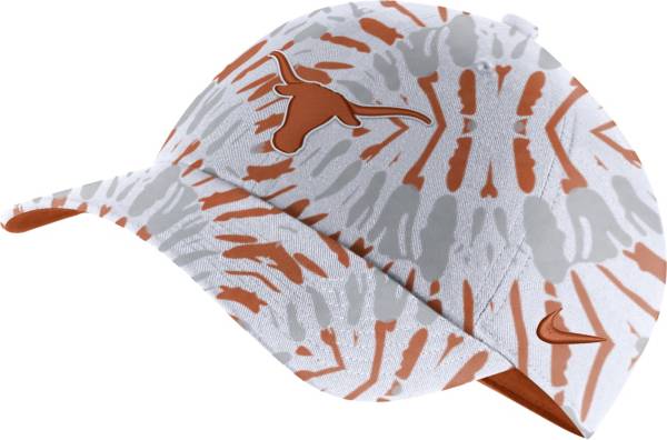 Nike Men's Texas Longhorns Burnt Orange Tie-Dye Heritage86 Festival Hat