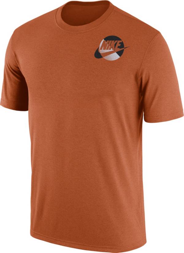 Nike Men's Texas Longhorns Burnt Orange Max90 Oversized Just Do It T-Shirt