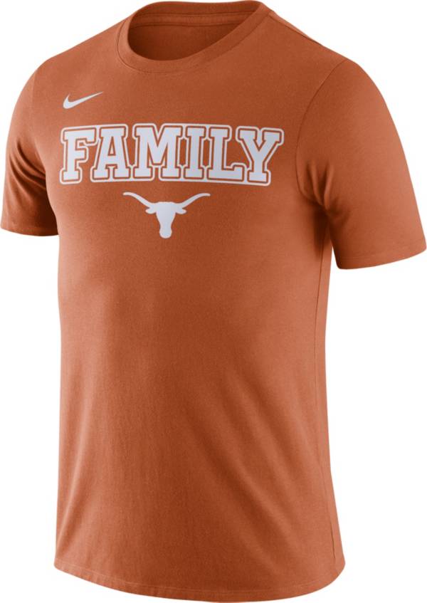 Nike Men's Texas Longhorns Burnt Orange Family T-Shirt