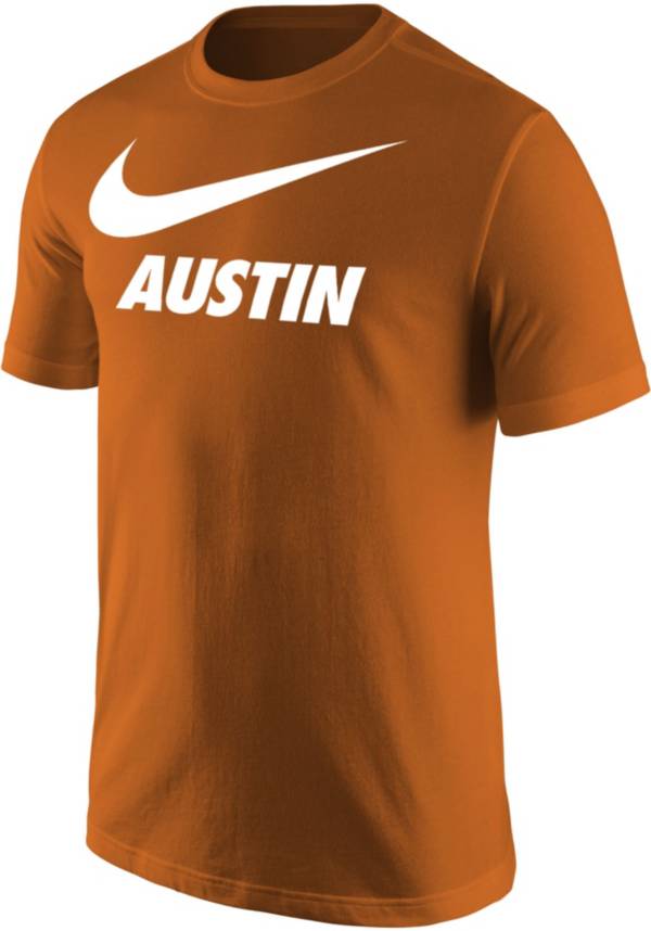 Nike Men's Austin Burnt Orange City T-Shirt