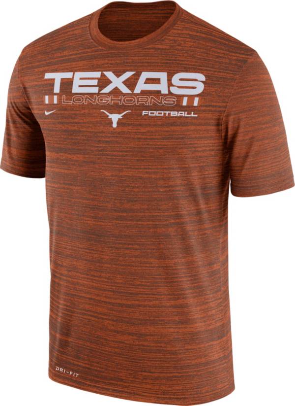 Nike Men's Texas Longhorns Burnt Orange Velocity Legend Football T-Shirt