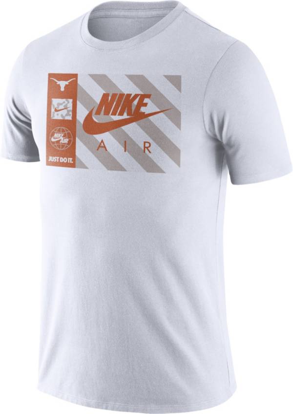 Nike Men's Texas Longhorns Seasonal White T-Shirt