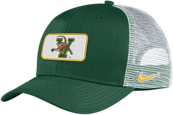 Nike Men's Vermont Catamounts Green Classic99 Trucker Hat