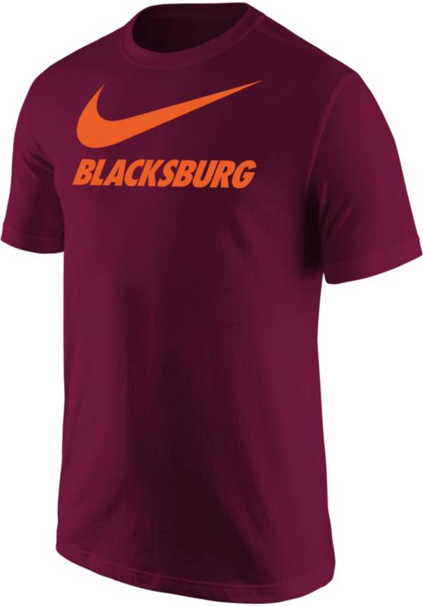 Nike Men's Blacksburg Maroon City T-Shirt