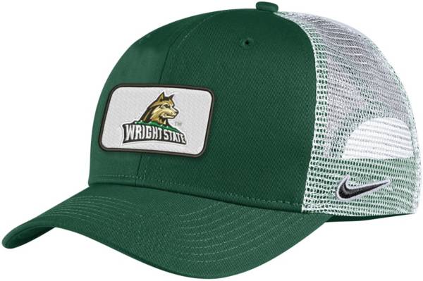 Nike Men's Wright State Raiders Green Classic99 Trucker Hat