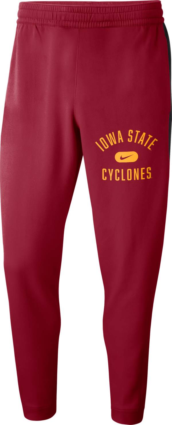 Nike Men's Iowa State Cyclones Cardinal Spotlight Basketball Pants