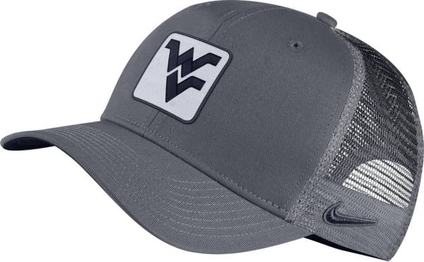 Nike Men's West Virginia Mountaineers Grey Classic99 Trucker Hat