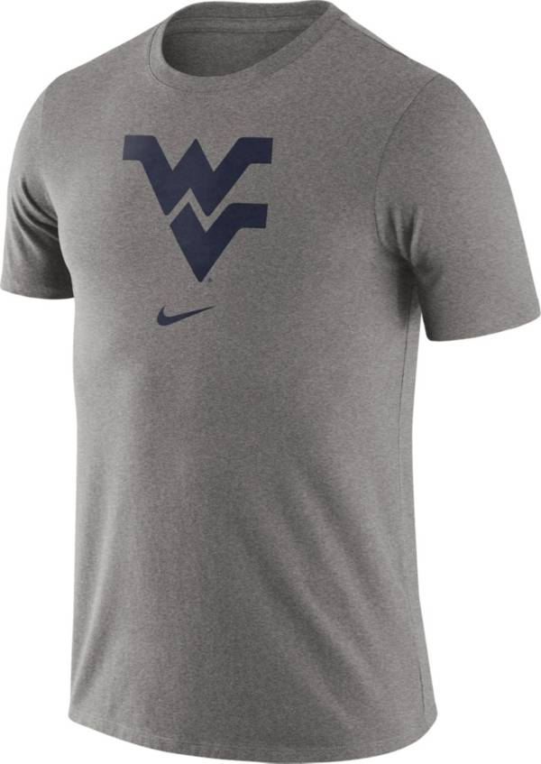Nike Men's West Virginia Mountaineers Grey Essential Logo T-Shirt product image