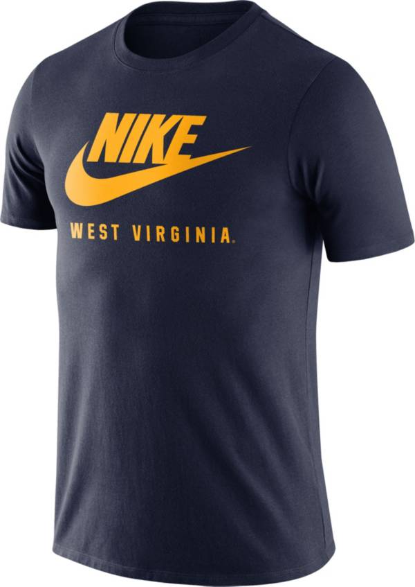 Nike Men's West Virginia Mountaineers Blue Futura T-Shirt