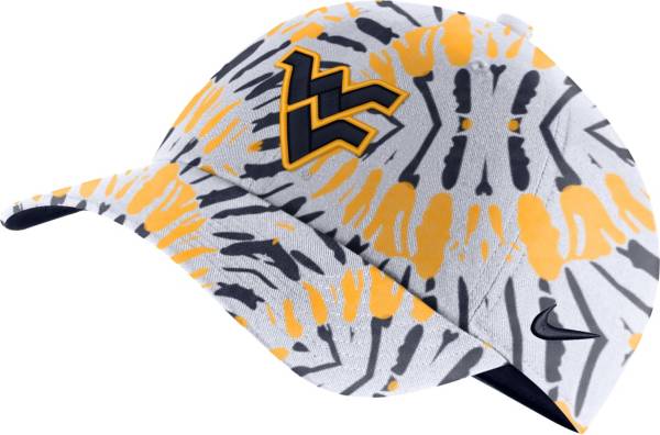 Nike Men's West Virginia Mountaineers Blue Tie-Dye Heritage86 Festival Hat