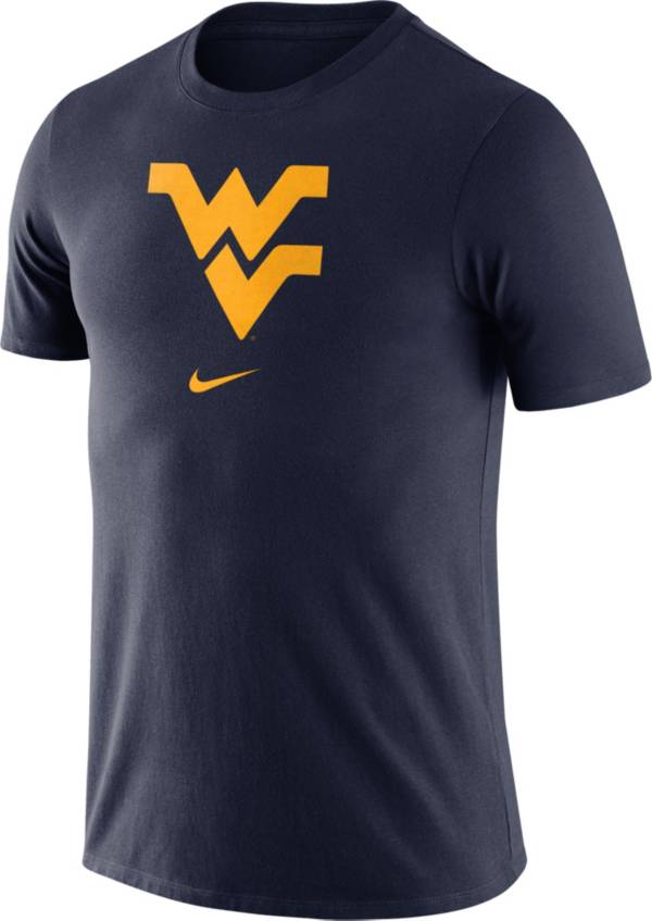 Nike Men's West Virginia Mountaineers Blue Essential Logo T-Shirt