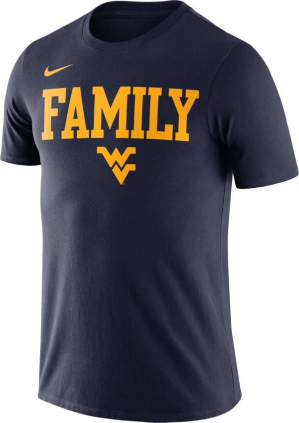 Nike Men's West Virginia Mountaineers Blue Family T-Shirt product image