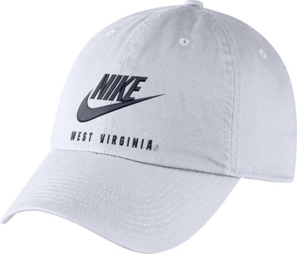 Nike Men's West Virginia Mountaineers Futura Adjustable White Hat