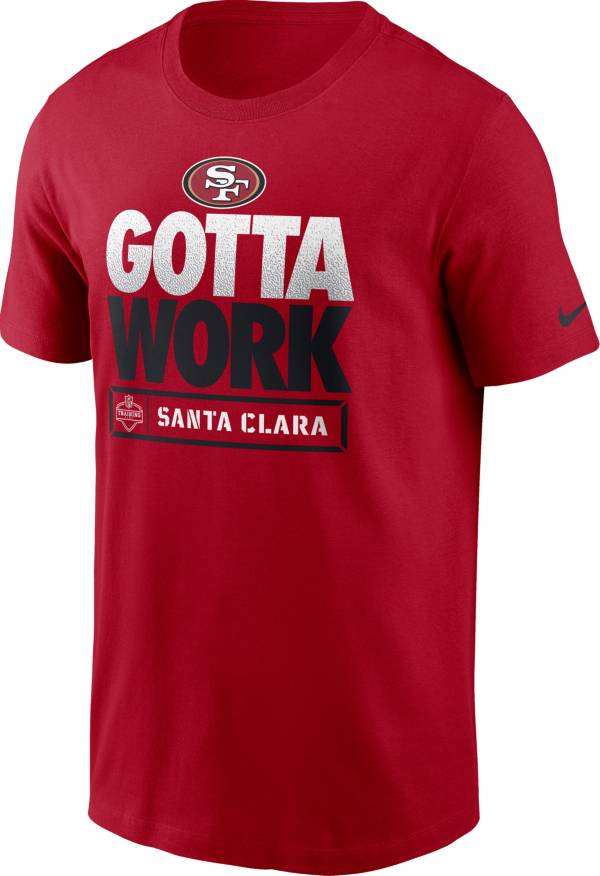 Nike Men's San Francisco 49ers Gotta Work Essential Red T-Shirt