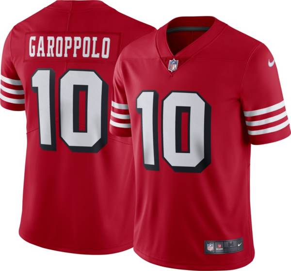 Nike Men's San Francisco 49ers Jimmy Garoppolo #10 Alternate Red Limited Jersey