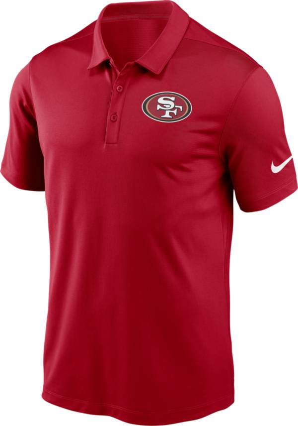 Nike Men's San Francisco 49ers Franchise Red Polo