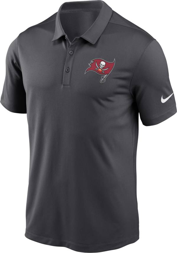 Nike Men's Tampa Bay Buccaneers Franchise Anthracite Polo