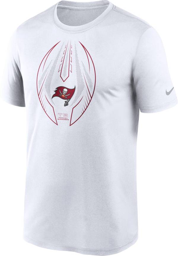 Nike Men's Tampa Bay Buccaneers Legend Icon White Performance T-Shirt