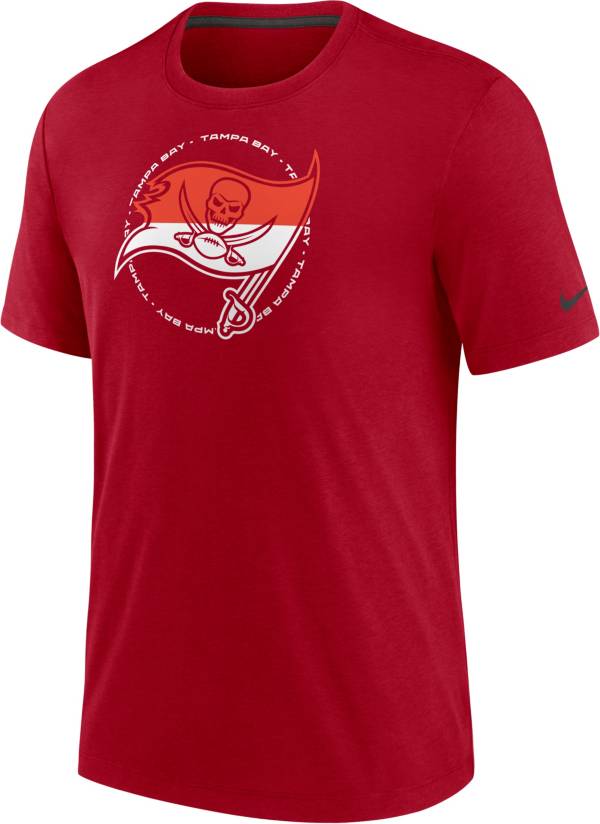 Nike Men's Tampa Bay Buccaneers Impact Tri-Blend Red T-Shirt