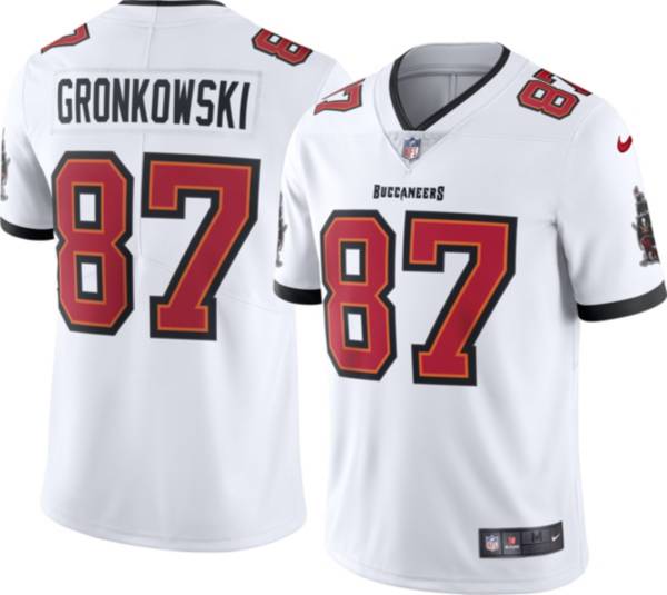 Nike Men's Tampa Bay Buccaneers Rob Gronkowski #87 White Limited Jersey