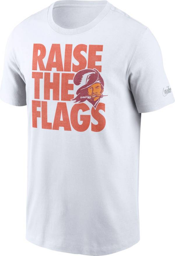 Nike Men's Tampa Bay Buccaneers Raise the Flags White T-Shirt product image