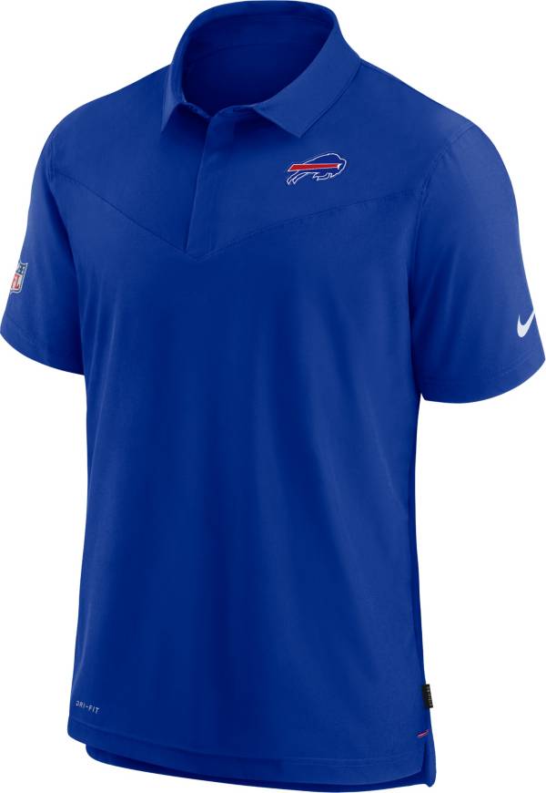 Nike Men's Buffalo Bills Sideline Coaches Royal Polo