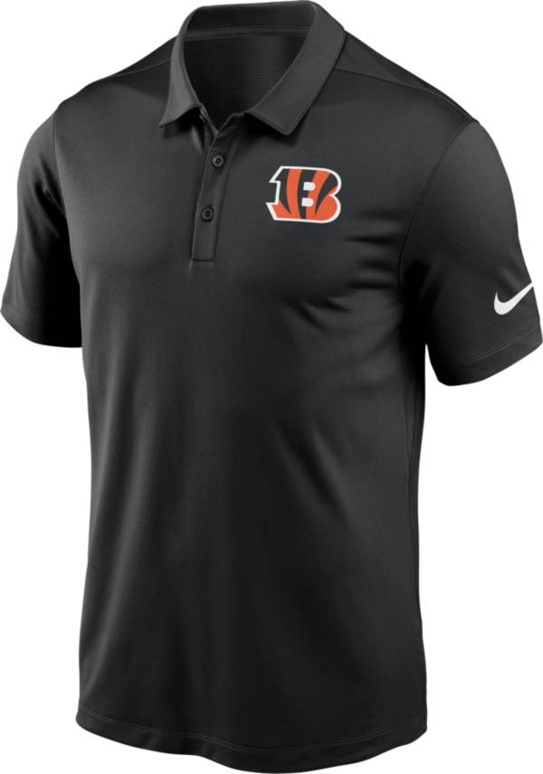 Nike Men's Cincinnati Bengals Franchise Black Polo