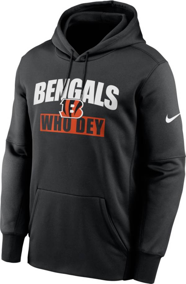 Nike Men's Cincinnati Bengals Hometown Black Therma-FIT Hoodie