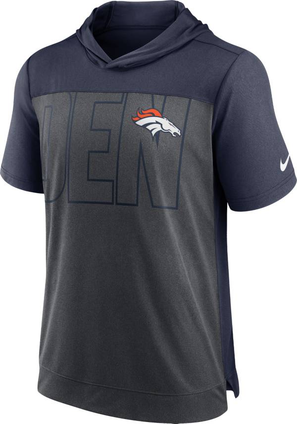 Nike Men's Denver Broncos Dri-FIT Hooded T-Shirt