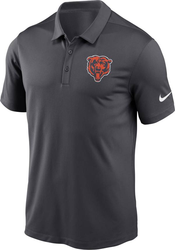 Nike Men's Chicago Bears Franchise Anthracite Polo