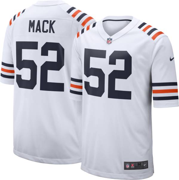 Nike Men's Chicago Bears Khalil Mack #52 Alternate White Game Jersey