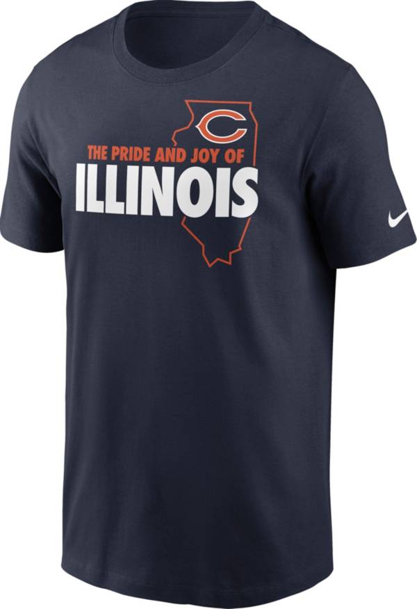 Nike Men's Chicago Bears Pride N Joy Navy T-Shirt
