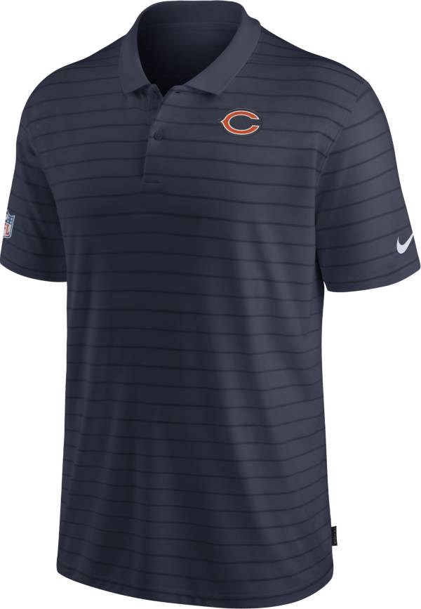 Nike Men's Chicago Bears Sideline Early Season Navy Performance Polo