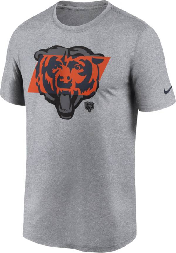 Nike Men's Chicago Bears Tonal Logo Legend Grey T-Shirt product image