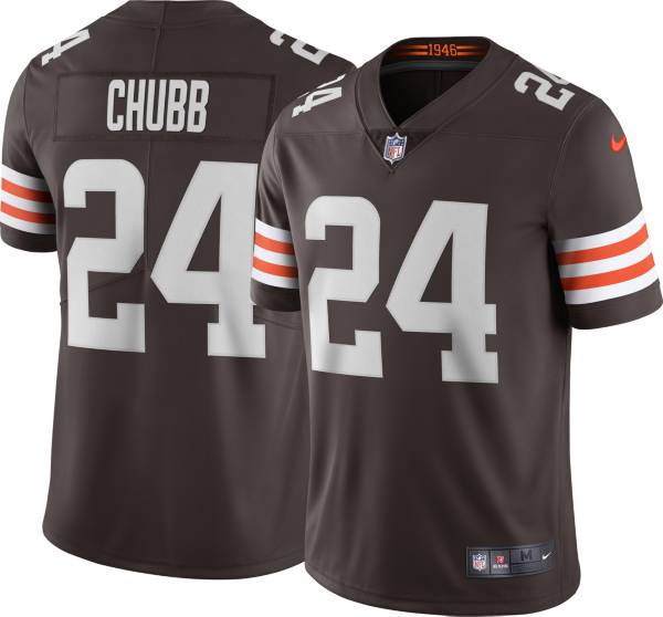 Nike Men's Cleveland Browns Nick Chubb #24 Brown Alternate Limited Jersey