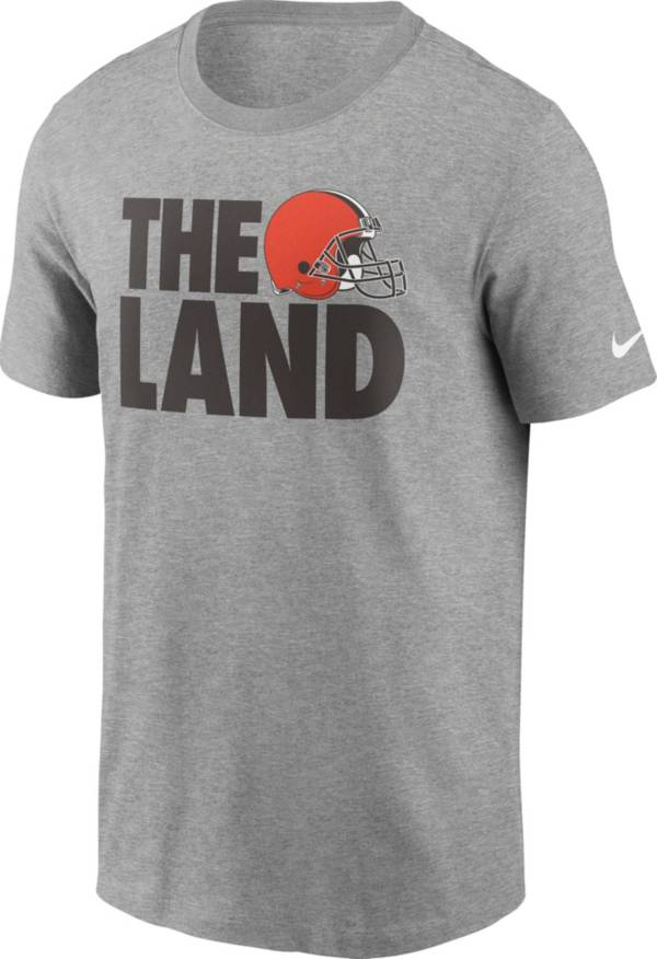 Nike Men's Cleveland Browns The Land Grey T-Shirt