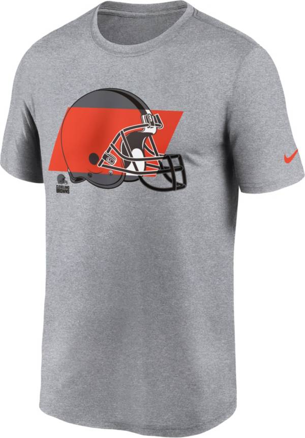 Nike Men's Cleveland Browns Tonal Logo Legend Grey T-Shirt product image