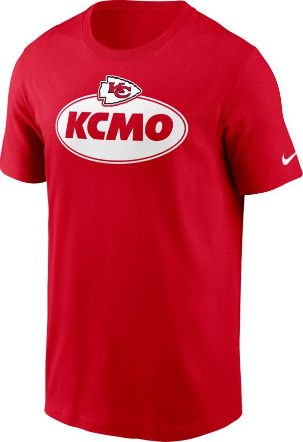 Nike Men's Kansas City Chiefs KC Mo Red T-Shirt