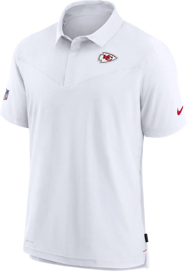 Nike Men's Kansas City Chiefs Sideline Coaches White Polo