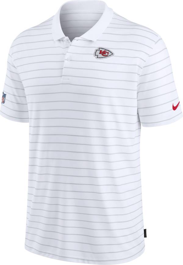 Nike Men's Kansas City Chiefs Sideline Early Season White Performance Polo