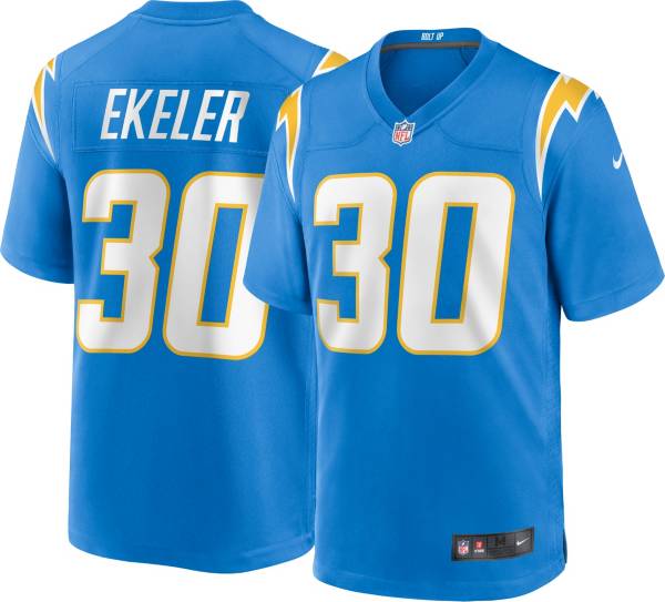 Nike Men's Los Angeles Chargers Austin Ekeler #30 Blue Game Jersey