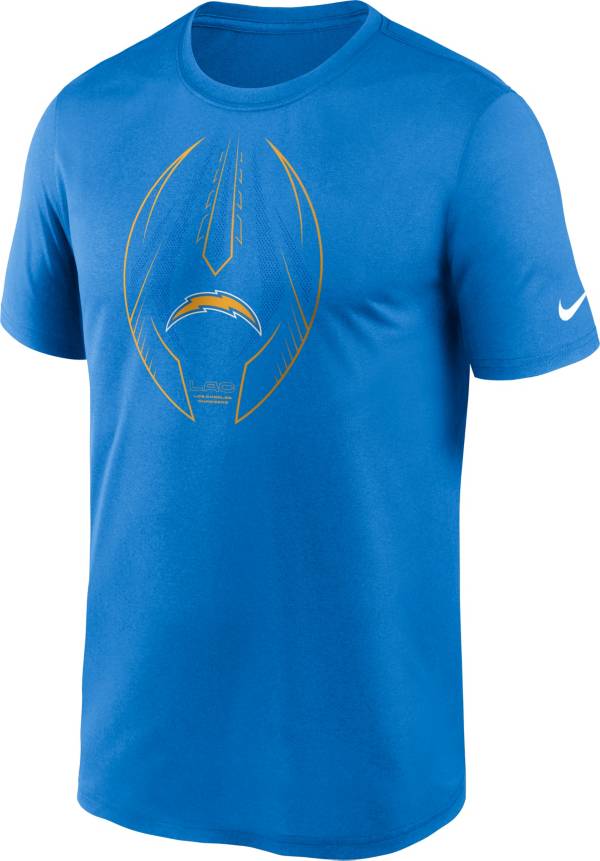 Nike Men's Los Angeles Chargers Legend Icon Blue Performance T-Shirt