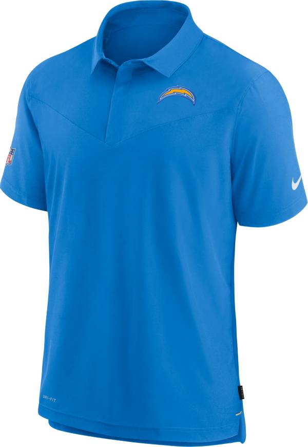 Nike Men's Los Angeles Chargers Sideline Coaches Blue Polo