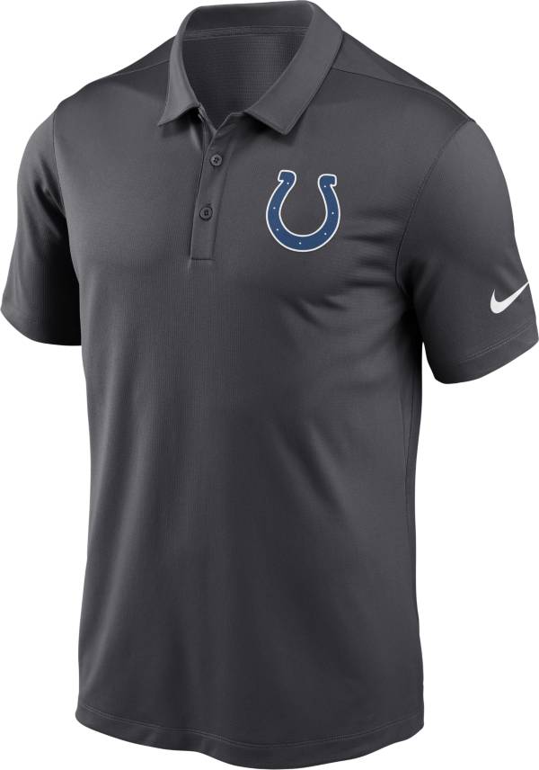 Nike Men's Indianapolis Colts Franchise Anthracite Polo