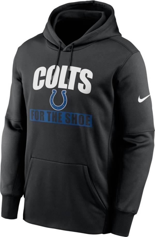 Nike Men's Indianapolis Colts Hometown Black Therma-FIT Hoodie