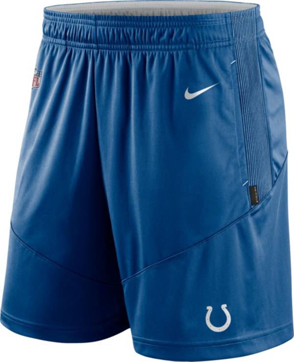 Nike Men's Indianapolis Colts Sideline Dri-FIT Gym Blue Performance Shorts