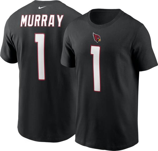 Nike Men's Arizona Cardinals Kyler Murray #1 Black T-Shirt