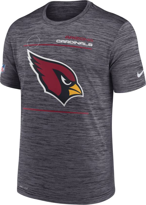 Nike Men's Arizona Cardinals Sideline Legend Velocity Black Performance T-Shirt